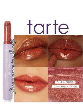 Tarte Maracuja Juicy Lip Vinyl Gloss - Shimmering Cinnamon Spice NIB